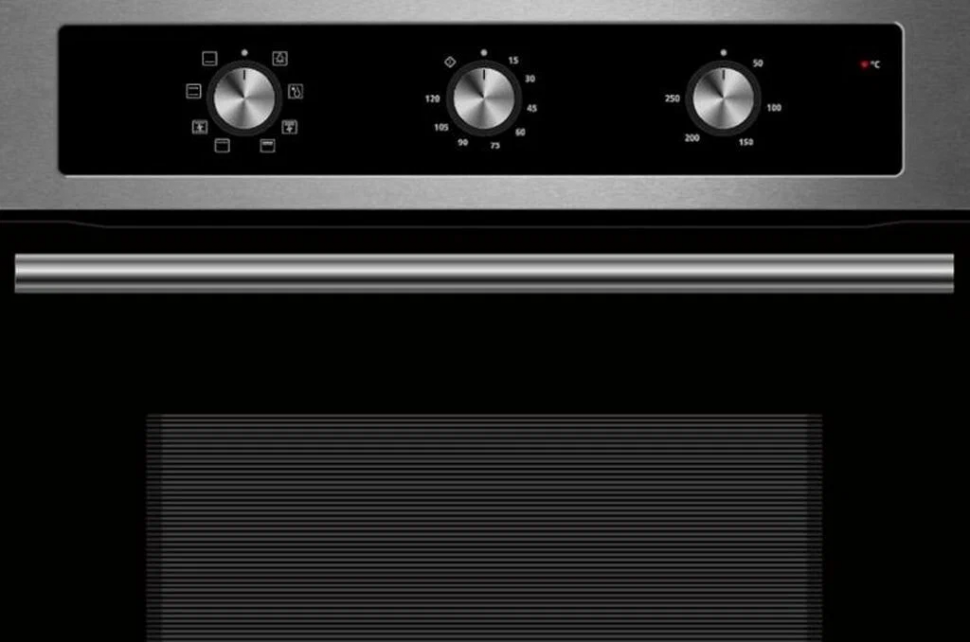 Электрический духовой шкаф Midea MO37001X, серебристый