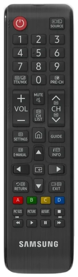 Телевизор Samsung UE50TU7002U LED, HDR (2020), черный