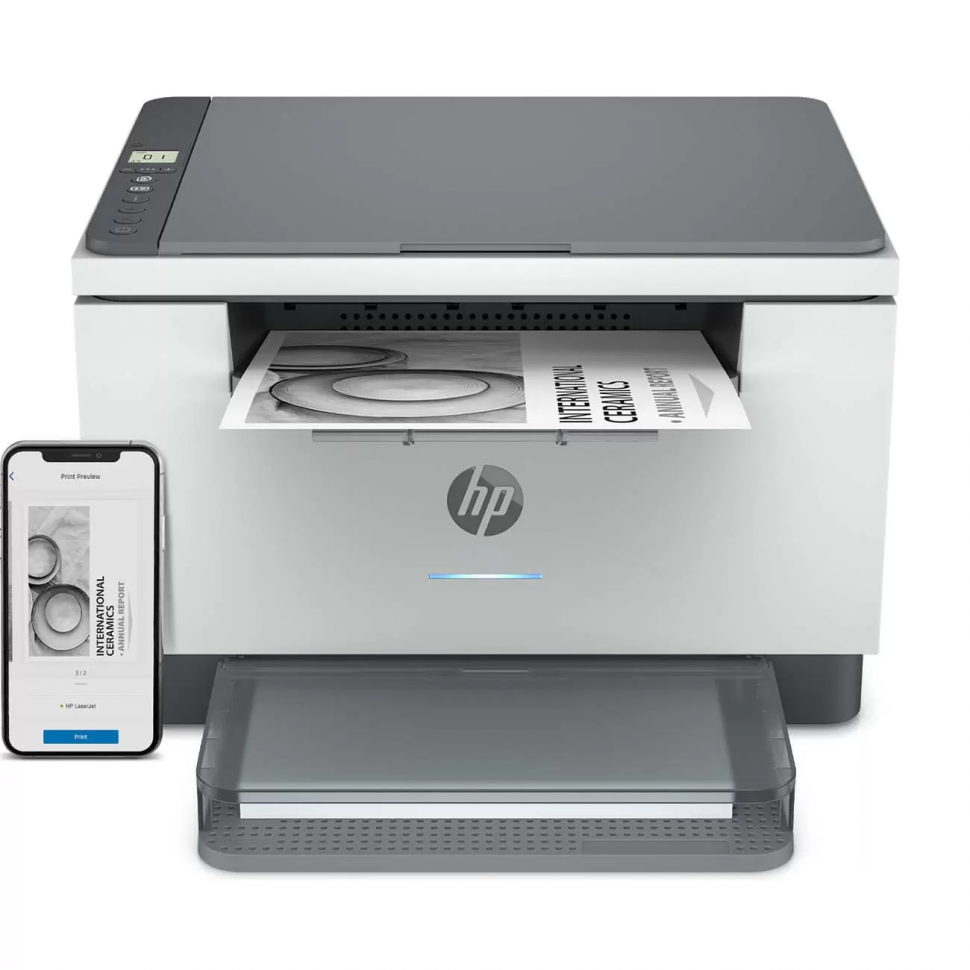 МФУ лазерное HP LaserJet M236dw, ч/б, A4, белый/серый