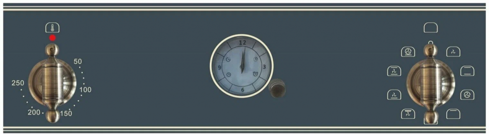 Электрический духовой шкаф Haier HOX-C09ATQBB, серый