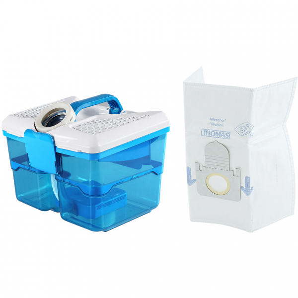 Пылесос Thomas Aqua Pet & Family, оранжевый/серый