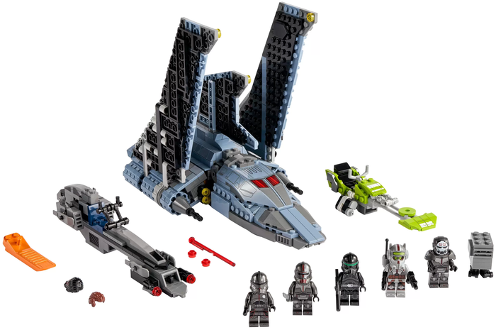 Конструктор LEGO Star Wars 75314 Штурмовой шаттл Бракованной Партии