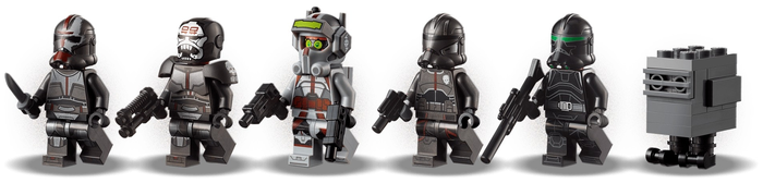 Конструктор LEGO Star Wars 75314 Штурмовой шаттл Бракованной Партии