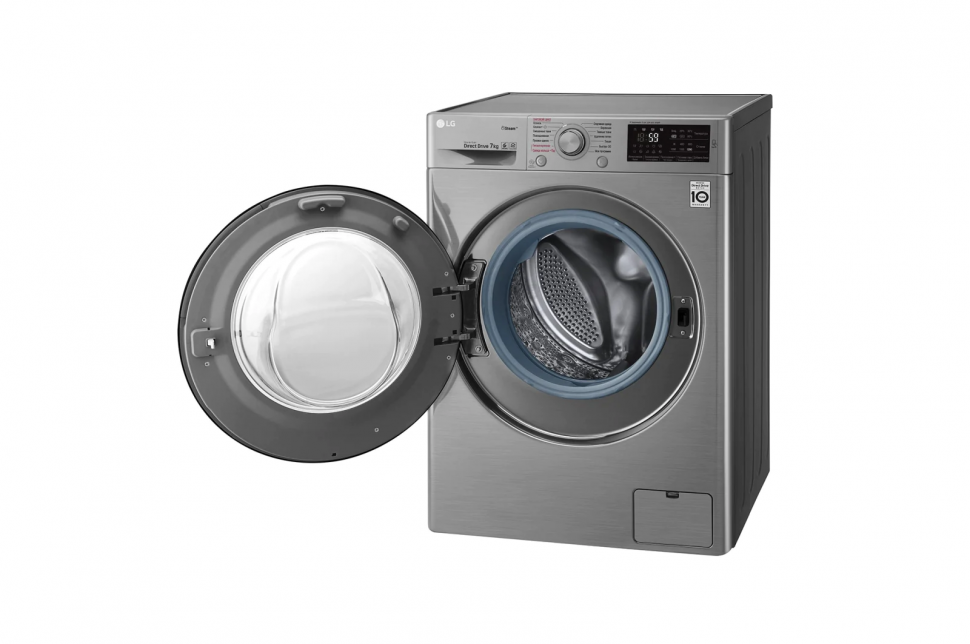 Стиральная машина LG F2M5HS6S, серебристый