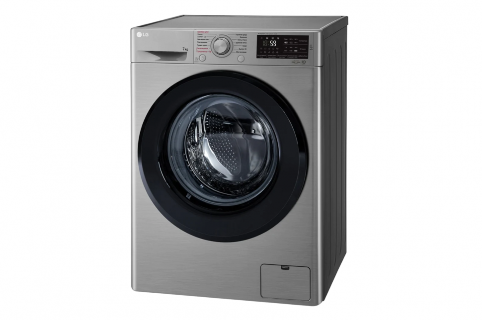 Стиральная машина LG F2M5HS6S, серебристый