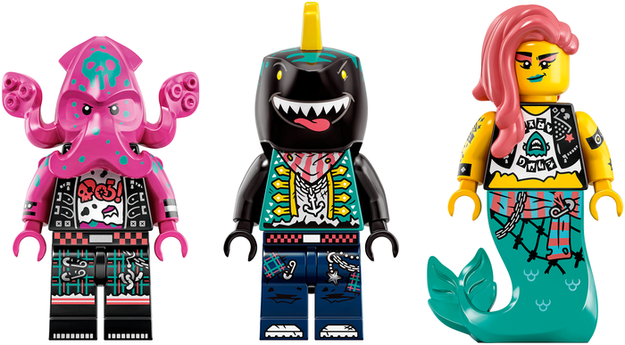 Конструктор LEGO Vidiyo 43114 Корабль пирата Панка