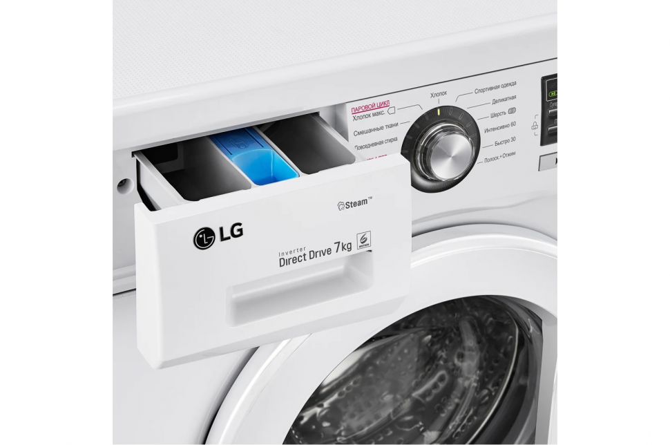 Стиральная машина LG F1296HDS0, белый