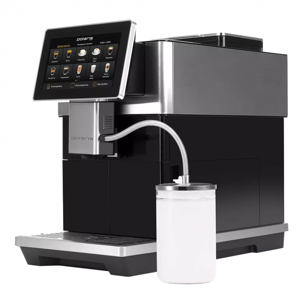 Кофемашина Polaris PACM 2081AC WIFI IQ Home Black
