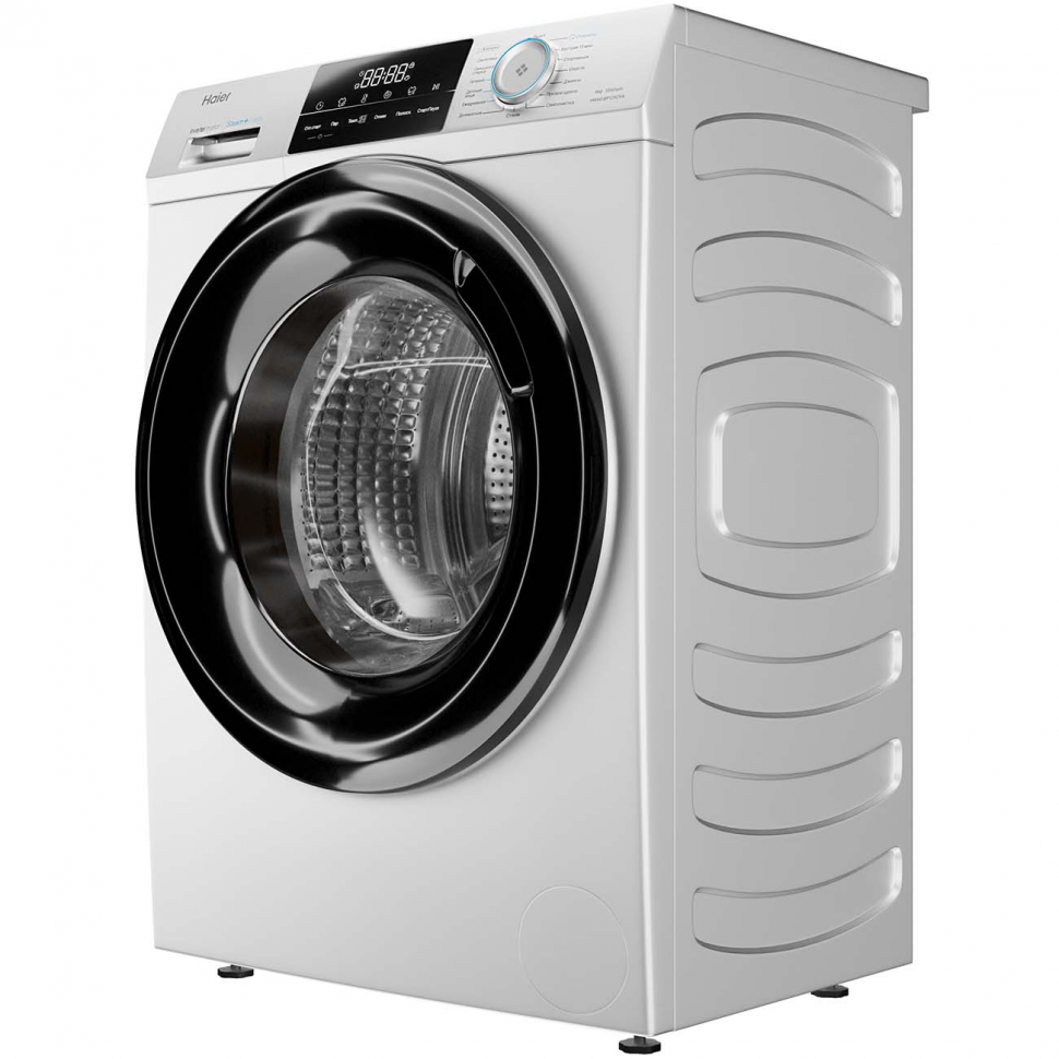 Стиральная машина Haier HW60-BP12929A, белый/черный