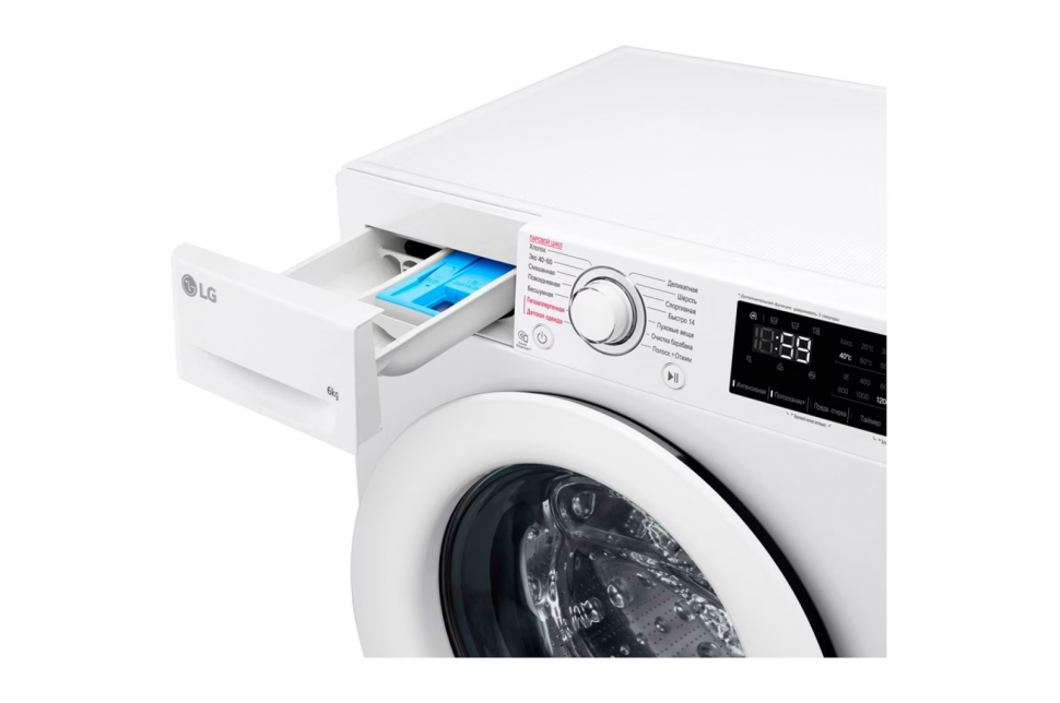 Стиральная машина LG F2M5NS3WP
