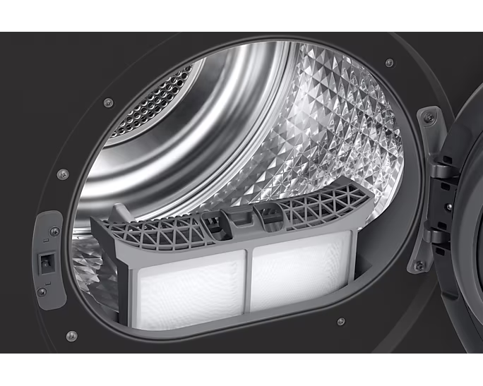 Сушильная машина Samsung DV90T6240LX, Инокс