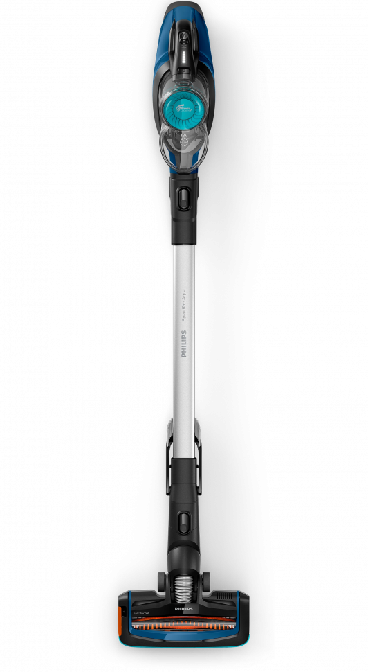 Пылесос ручной Philips FC6718/01 черный/синий