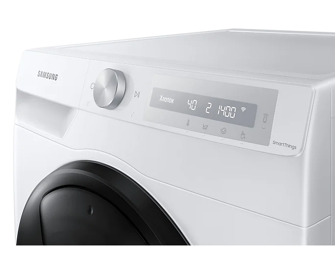 Стиральная машина с сушкой Samsung WD10T654CBH/Ld, белый