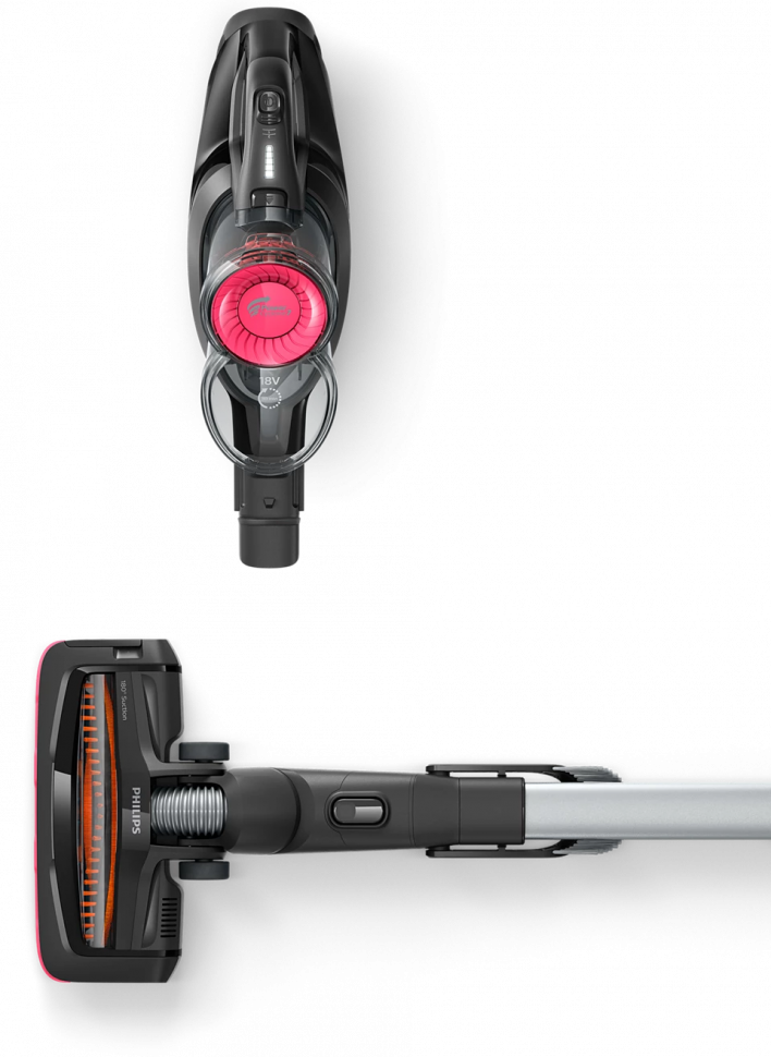 Пылесос Philips Speed Pro FC6722, насыщенный черный