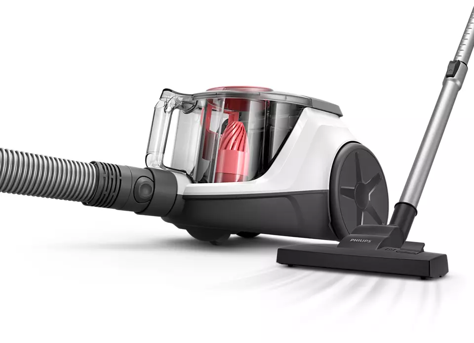 Пылесос Philips XB2042, арктический белый/персиковый