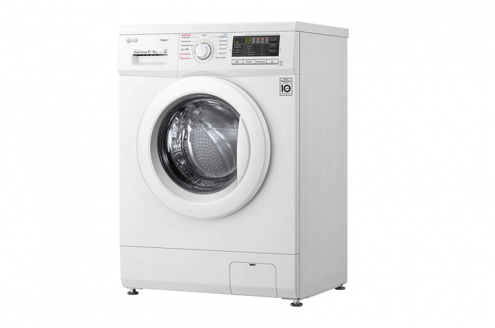 Стиральная машина с сушкой LG F1296CDS0, белый