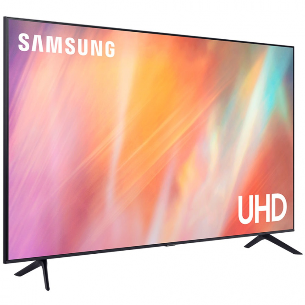 Телевизор Samsung UE50AU7100U LED, HDR (2021), черный
