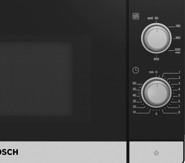 Микроволновая печь Bosch FFL020MS1, черный/нержавеющая сталь