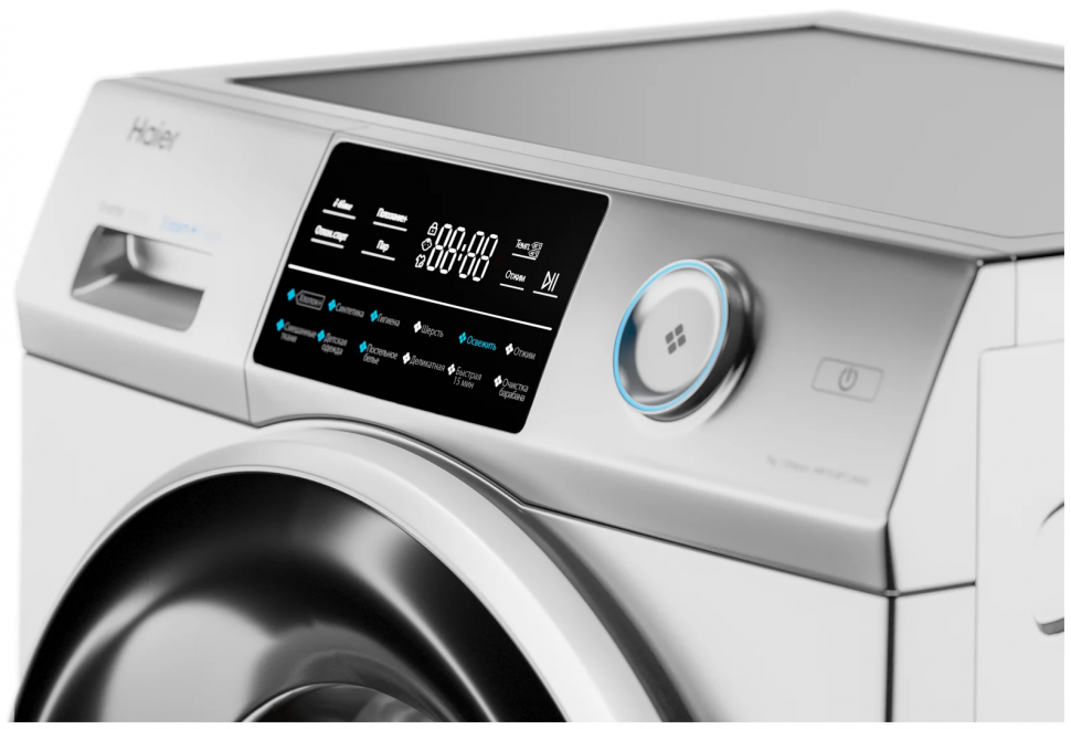 Стиральная машина Haier HW70-BP12969A, белый/черный