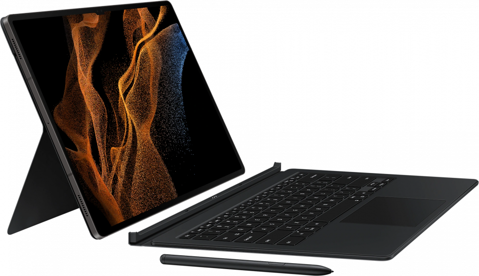 Чехол-клавиатура Samsung Tab S8 Ultra EF-DX900BBRGRU Черный