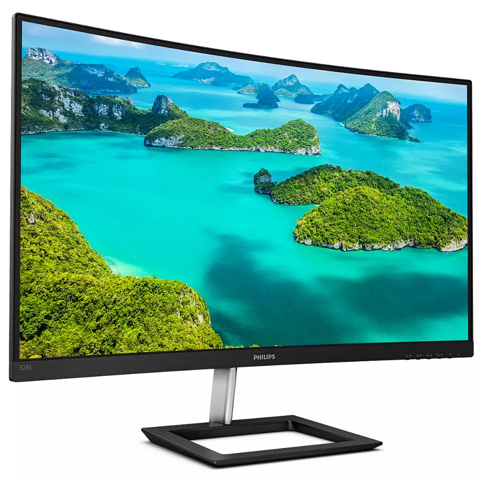 Монитор Philips 328E1CA, 3840x2160, 60 Гц, *VA, черный