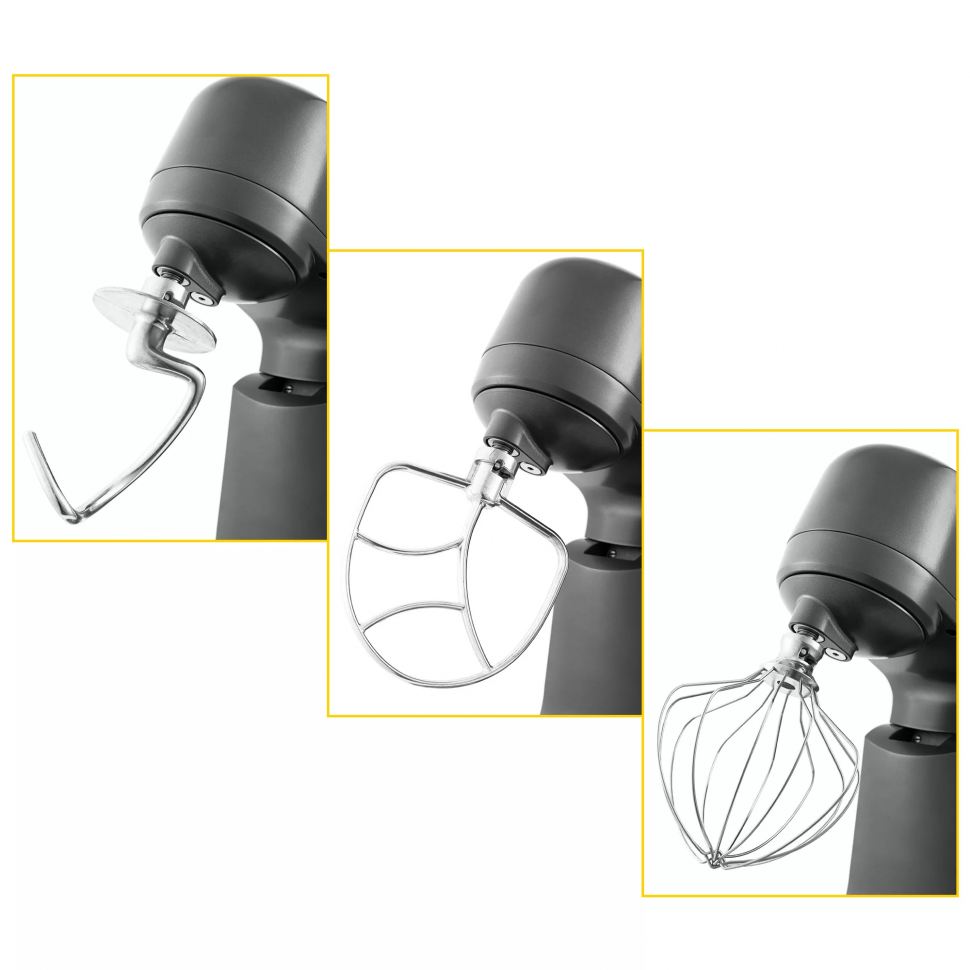 Миксер Kitfort KT-1328, серый/серебристый