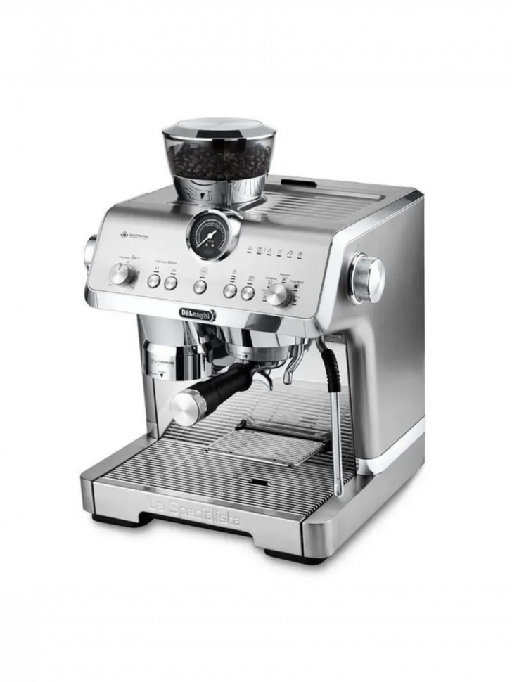 Кофеварка DeLonghi EC9555M, серебристый