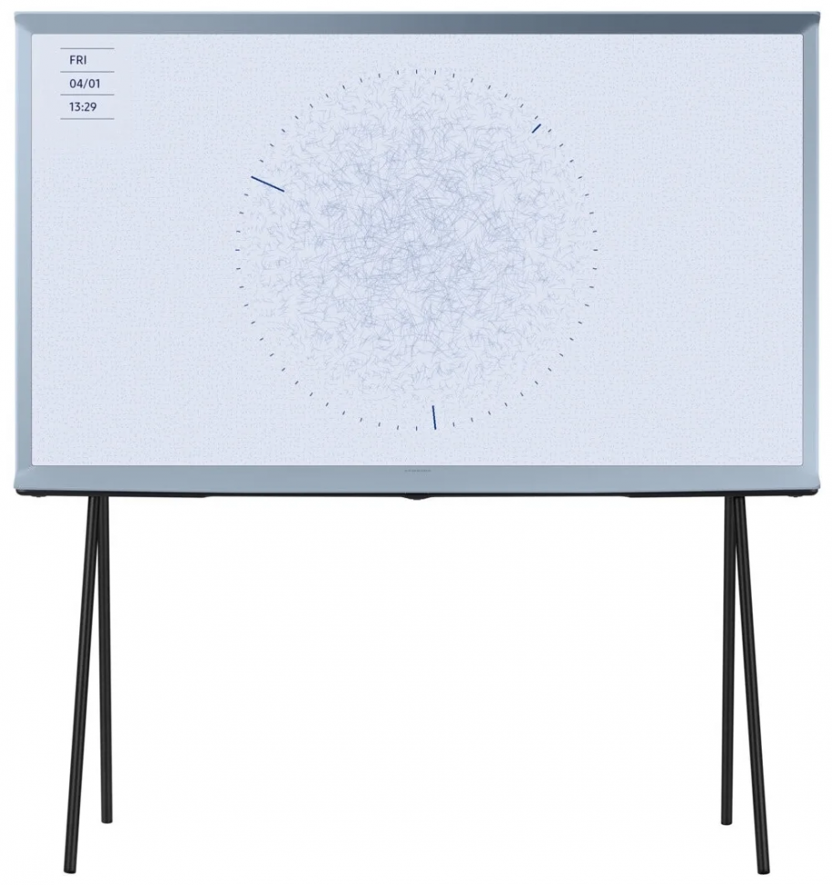Телевизор Samsung The Serif QE43LS01T QLED, HDR (2020), бледно-голубой