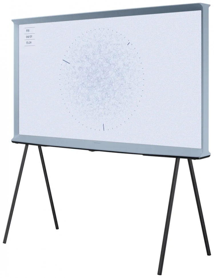 Телевизор Samsung The Serif QE43LS01T QLED, HDR (2020), бледно-голубой