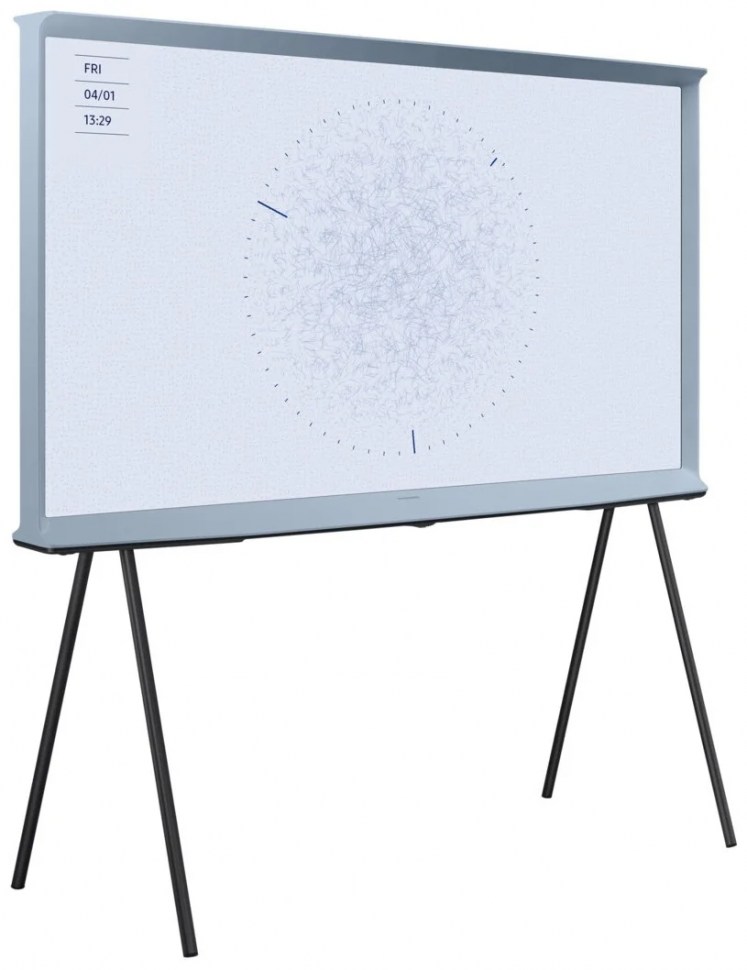 Телевизор Samsung The Serif QE43LS01T QLED, HDR (2020), бледно-голубой