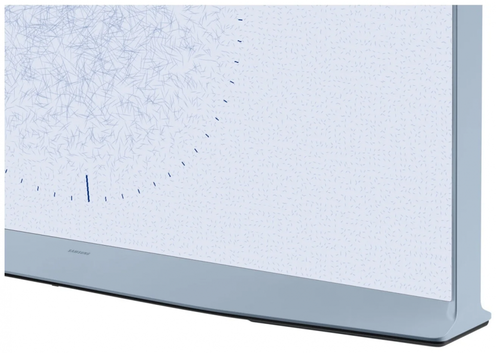 Телевизор Samsung The Serif QE43LS01T QLED, HDR (2020), бледно-голубой