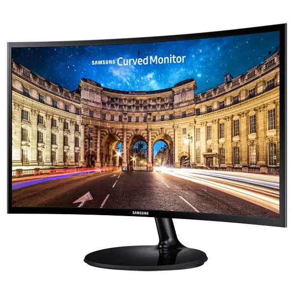 Монитор Samsung C24F390FHI, Ростест (EAC), черный