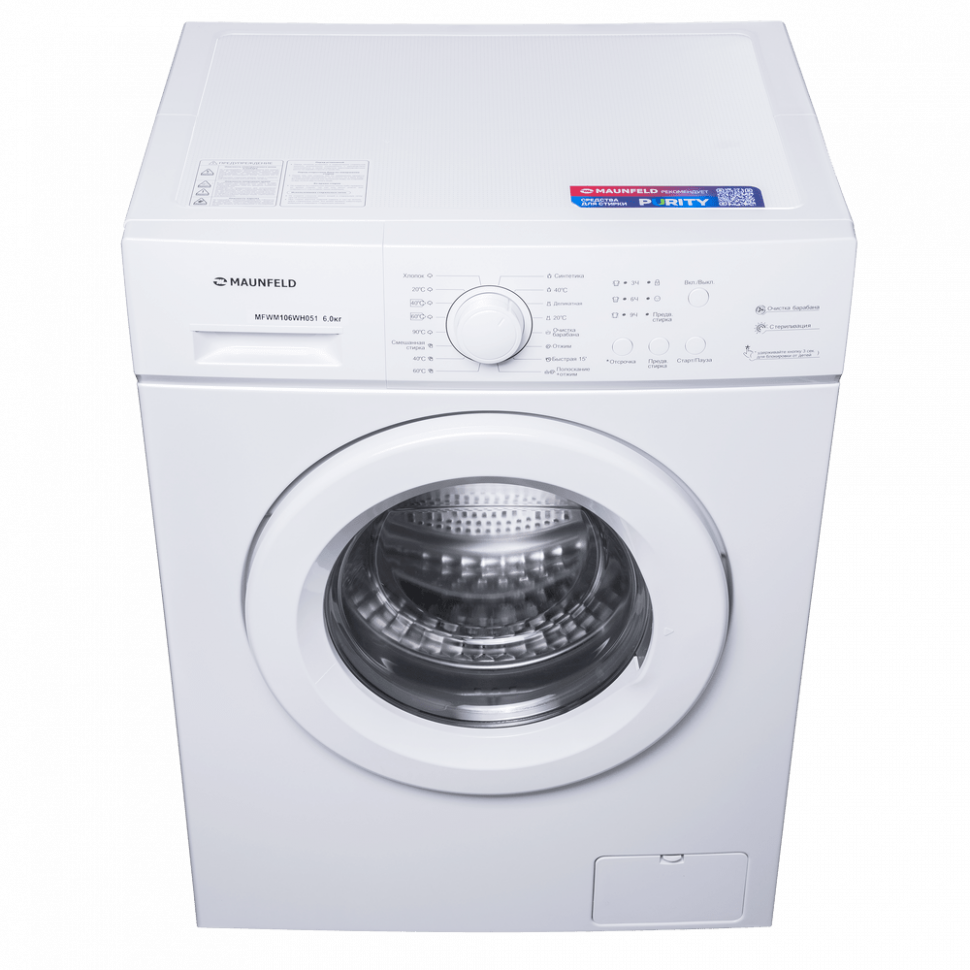 Стиральная машина Maunfeld MFWM106WH051