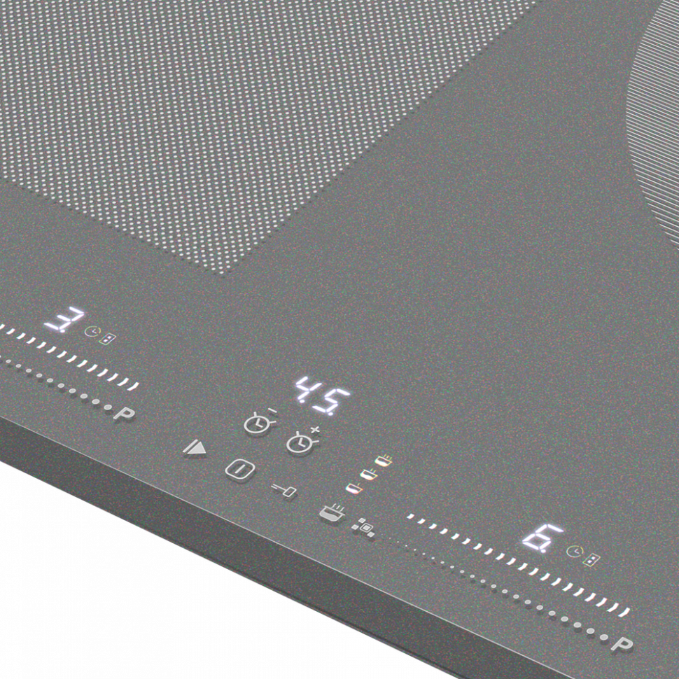 Индукционная варочная панель с Flex Zone и Booster MAUNFELD CVI804SFLGR