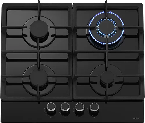 Газовая варочная панель Haier HHX-G64CWB, черный
