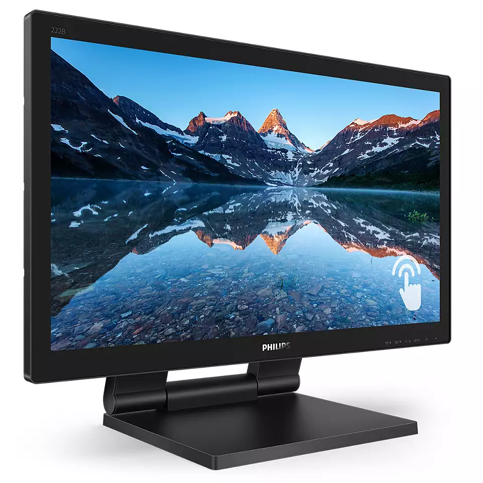 Монитор Philips 222B9T, 1920x1080, 75 Гц, TN, черный