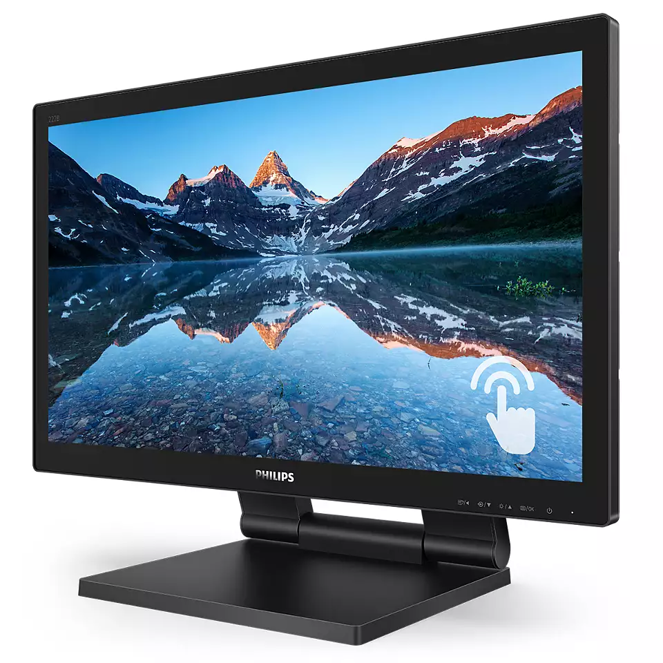 Монитор Philips 222B9T, 1920x1080, 75 Гц, TN, черный
