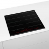Индукционная варочная панель Bosch PXX675DV1E, цвет панели черный, цвет рамки серебристый
