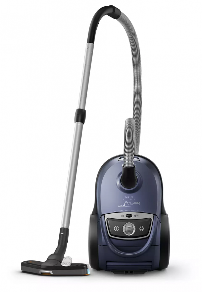 Пылесос Philips FC9170/02 Performer Global, серый с голубым оттенком