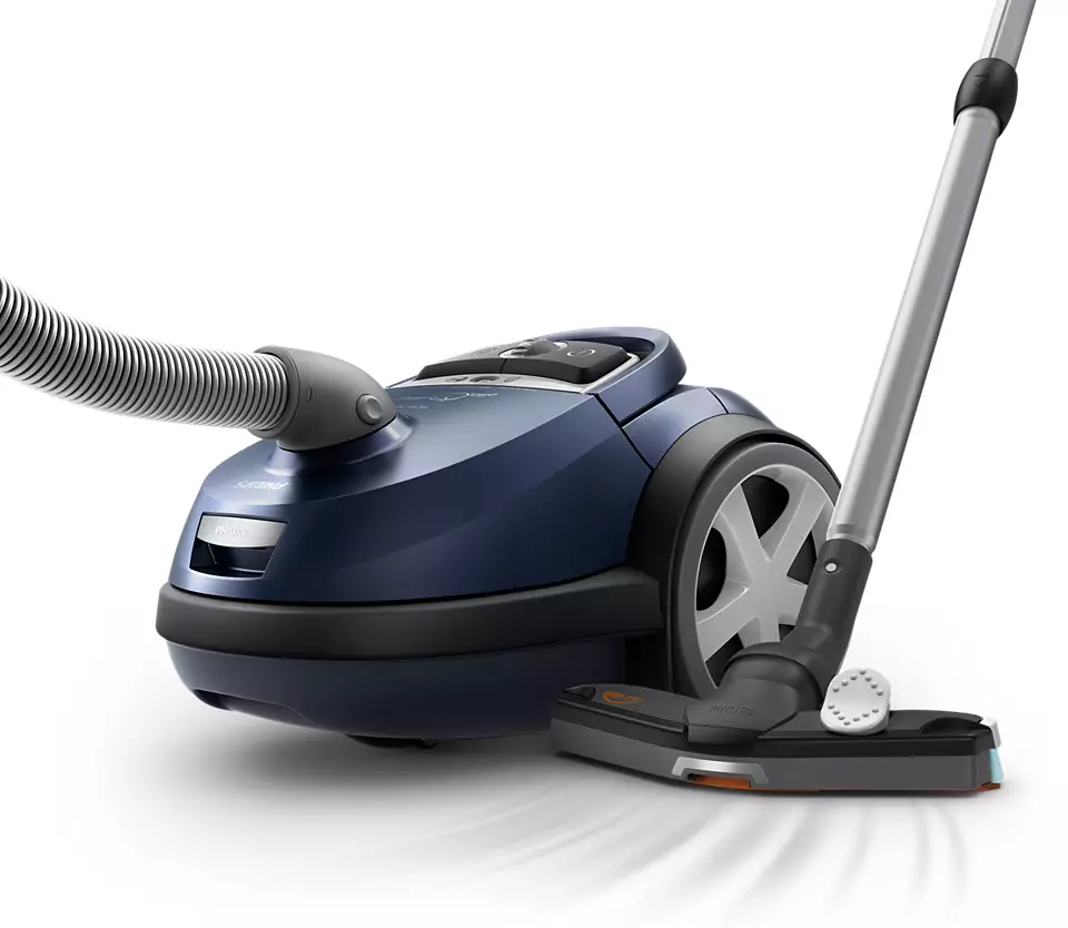 Пылесос Philips FC9170/02 Performer Global, серый с голубым оттенком