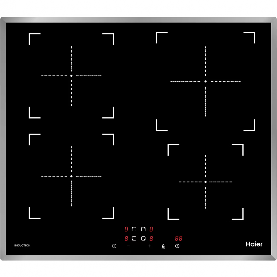 Индукционная варочная панель Haier HHY-Y64NFB, черный