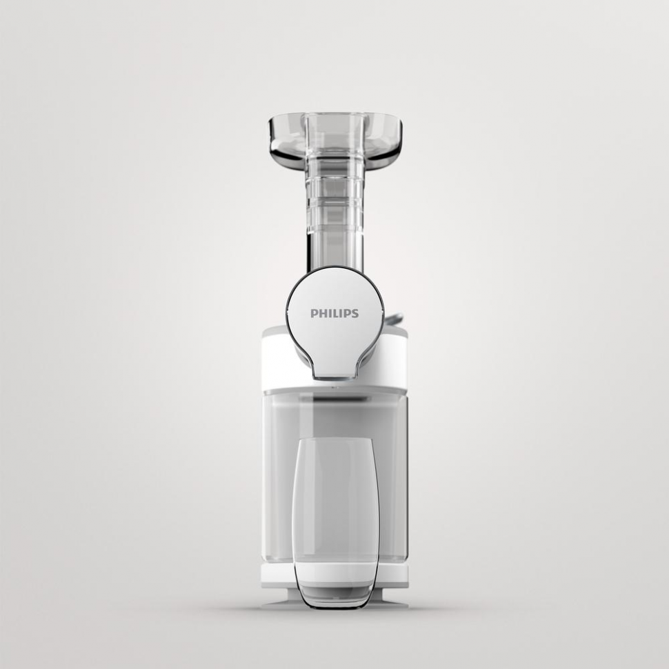 Шнековая соковыжималка Philips HR1945/80 Avance Collection, белый/серый