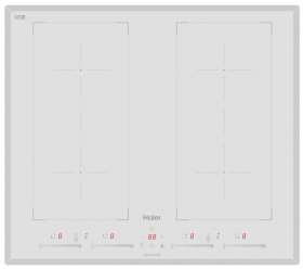 Индукционная варочная поверхность Haier HHY-Y64FFVW, белая