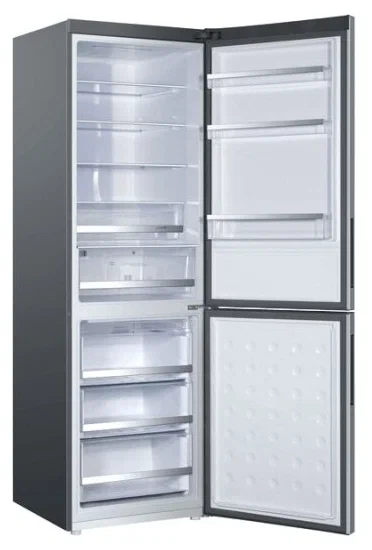Холодильник Haier C2F636CFRG, серебристый