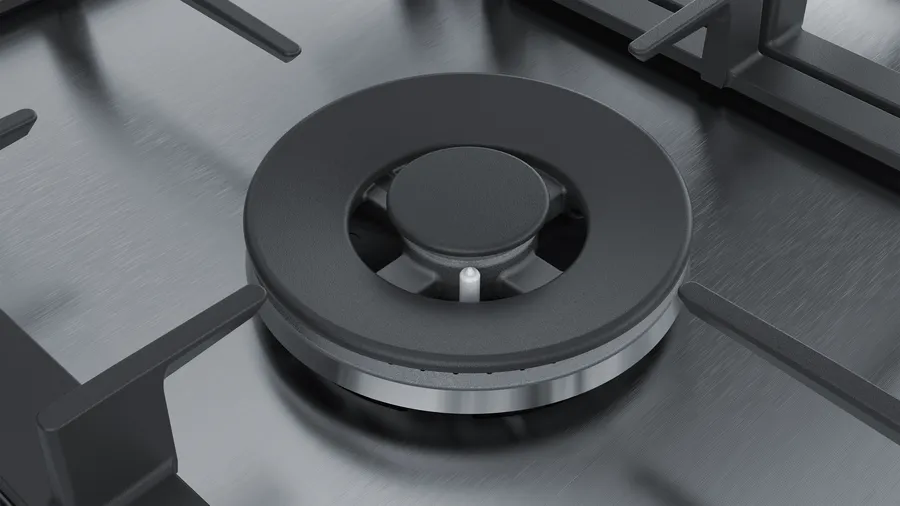 Газовая варочная панель Bosch PCC6A5B90, серебристый