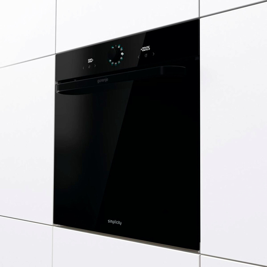 Электрический духовой шкаф Gorenje BOS6737SYB, черный