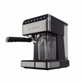Кофеварка рожковая Polaris PCM 1535E Adore Cappuccino, черный