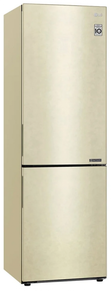Холодильник LG GA-B509CECL, бежевый