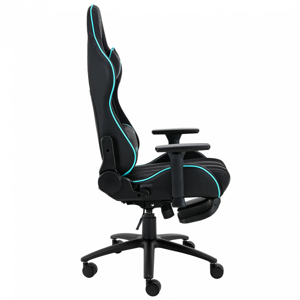 Кресло компьютерное игровое ZONE 51 GRAVITY PLUS, черный/бирюзовый