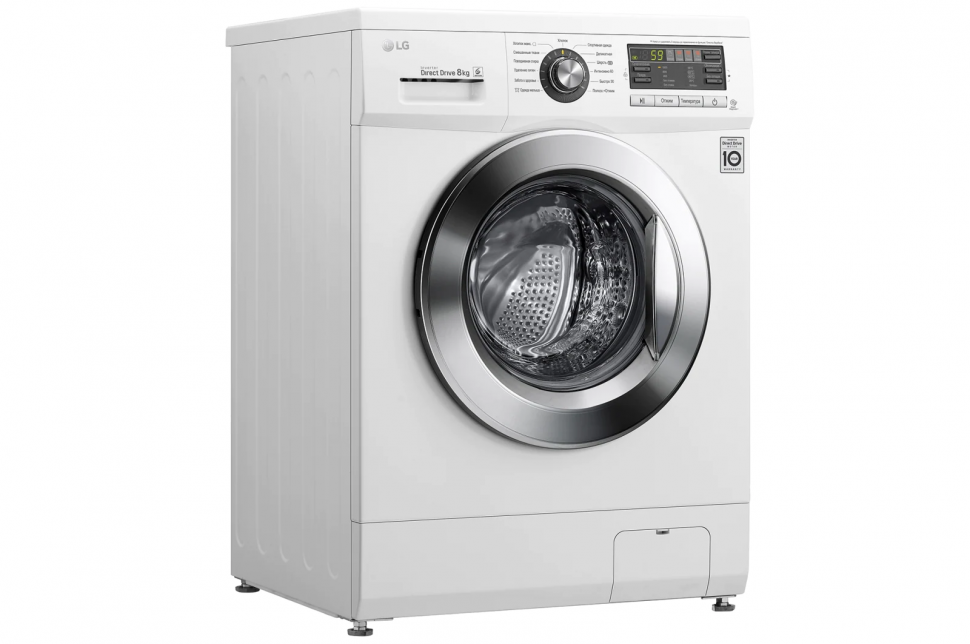Стиральная машина LG F-1096TD3, белый